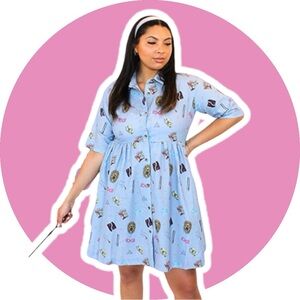 Cakeworthy x Harry Potter // Luna Lovegood // Button Down Dress